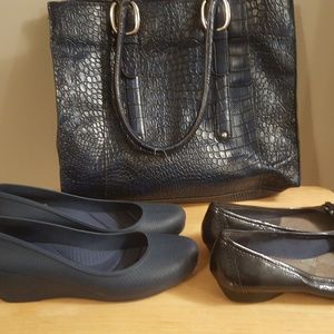 3 for 1 shoes and tote!